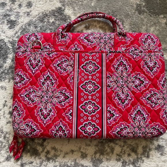 VERA BRADLEY Hard Shell Computer Laptop Case Paisley Pattern 17" - Picture 1 of 6